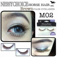 NESSYCHOICE HORSE HAIR FALSE EYELASHES NO. M2