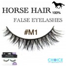 NESSYCHOICE HORSE HAIR FALSE EYELASHES NO. M1