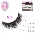 NESSYCHOICE HORSE HAIR FALSE EYELASHES NO. M14