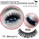 NESSYCHOICE HORSE HAIR FALSE EYELASHES NO. M5