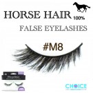 NESSYCHOICE HORSE HAIR FALSE EYELASHES NO. M8