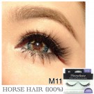 NESSYCHOICE HORSE HAIR FALSE EYELASHES NO. M11