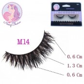 NESSYCHOICE HORSE HAIR FALSE EYELASHES NO. M14