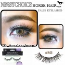 NESSYCHOICE HORSE HAIR FALSE EYELASHES NO. M3